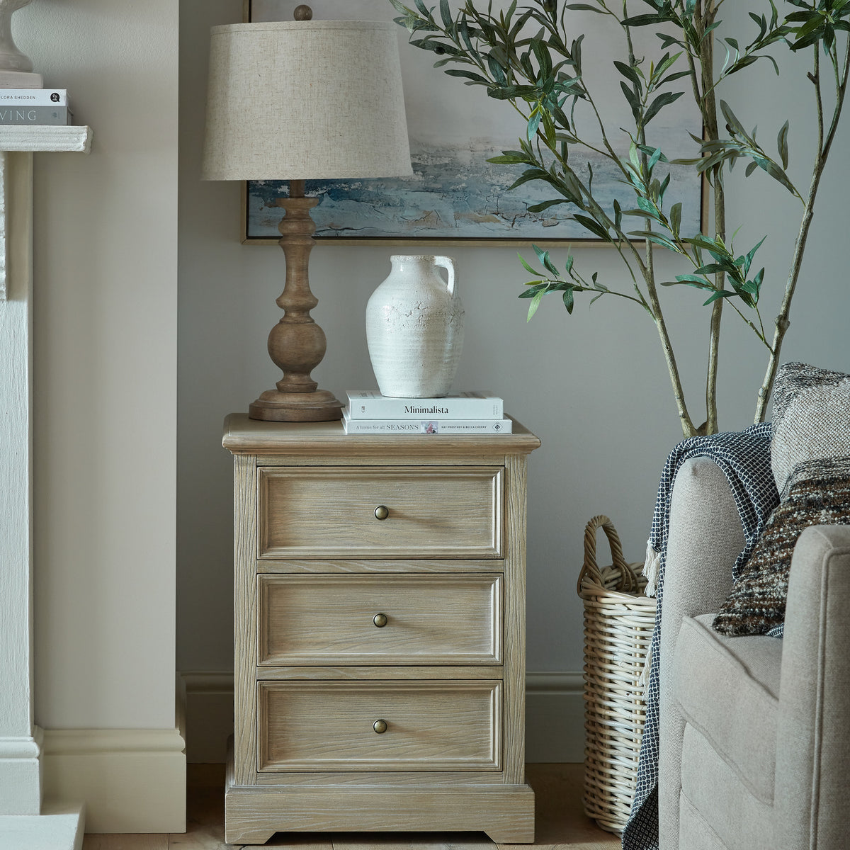 Delphine Collection 3 Drawer Chest