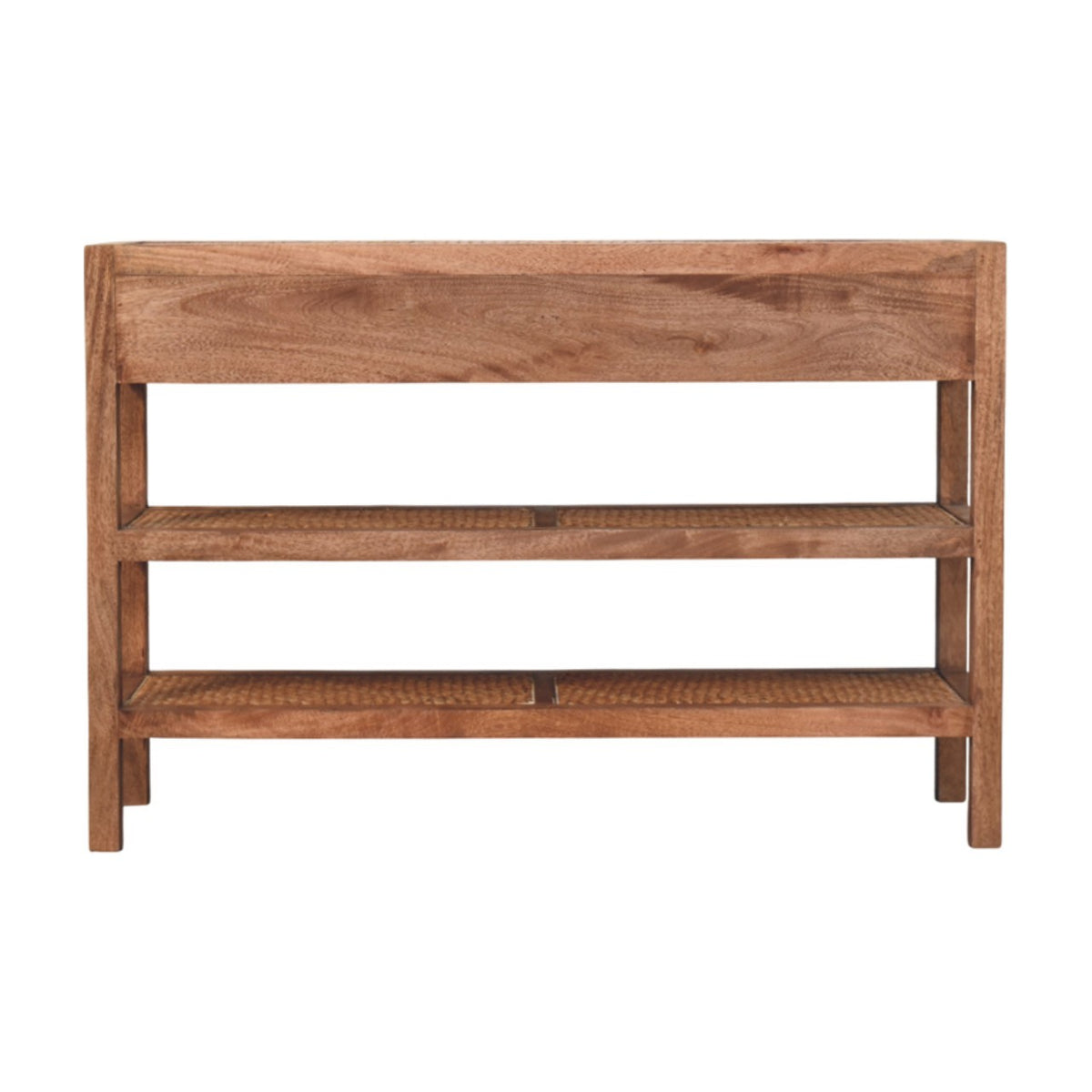 Saffron Rattan Console