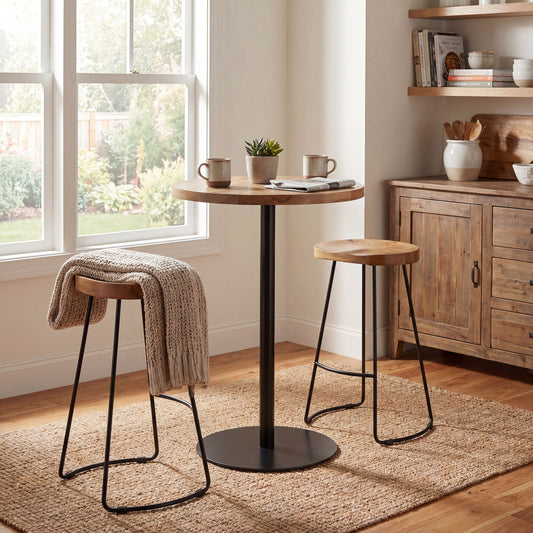 Franklin Hardwood Bar Table