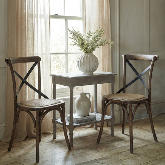 Cross Back Dining Chair