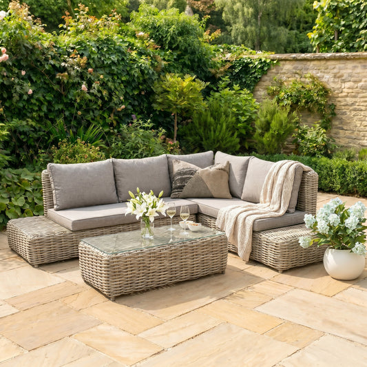 Amalfi Collection Outdoor Large Corner Set