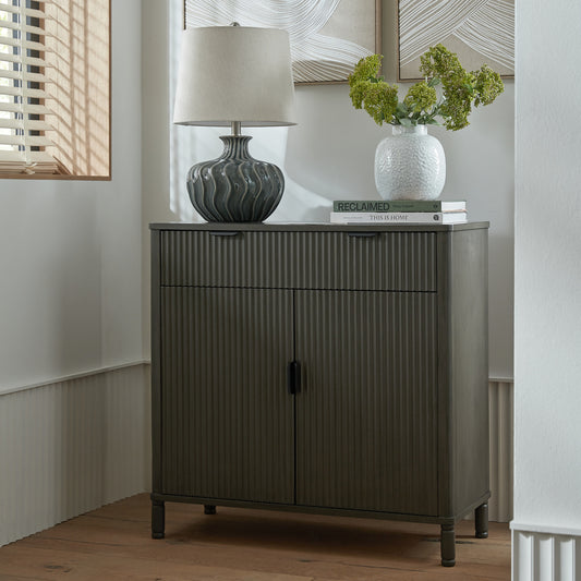 Reed Collection 1 Drawer 2 Door Cabinet
